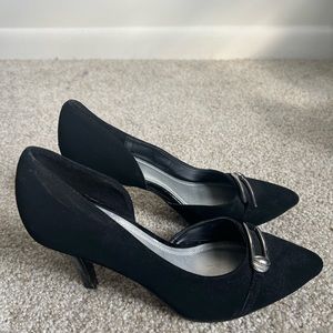 Black heels brand name Impo